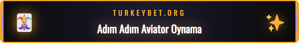 Betturkey Aviator oynamak için mobil cihazda adımları takip etme