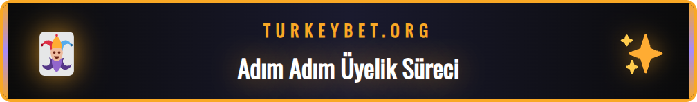 Betturkey girişi sonrası üyelik ve hesap oluşturma adımları.