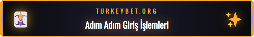 Betturkey yeni giriş adresi üzerinden üyelik oluşturma adımları.