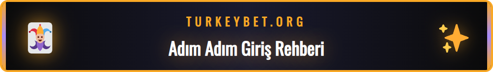 Betturkey güncel giriş linki ile platforma erişim adımları.